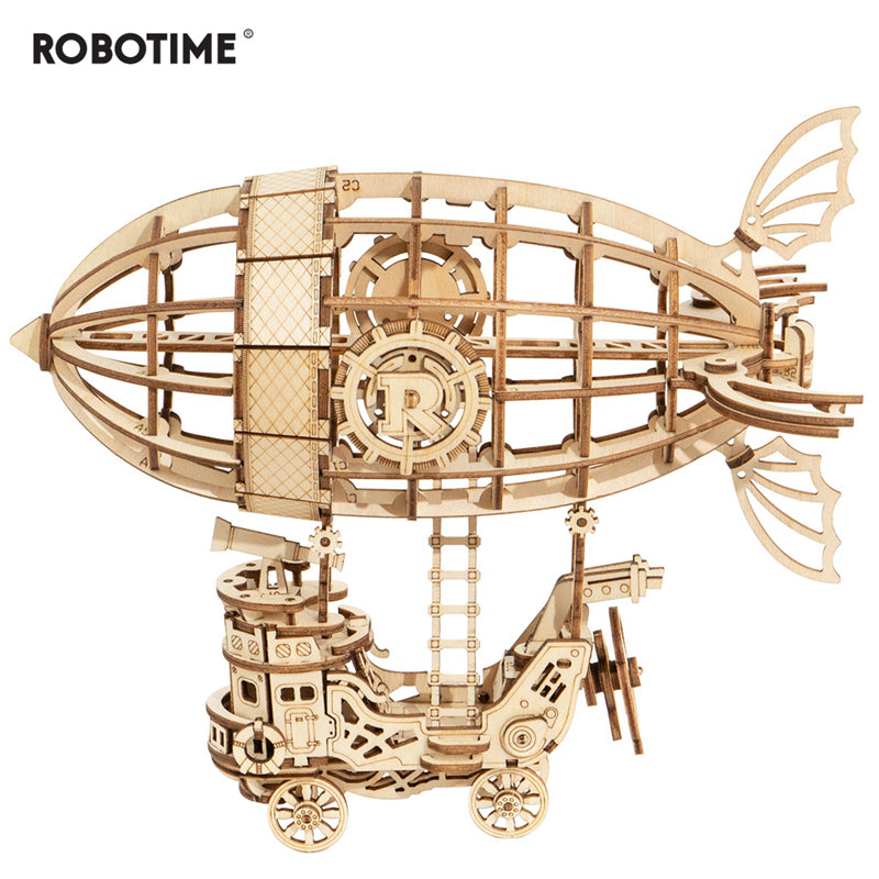 Rolife Airship Model 3D Wooden Puzzle TG407