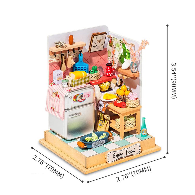 Rolife TASTE LIFE (KITCHEN) DIY Miniature House DS015