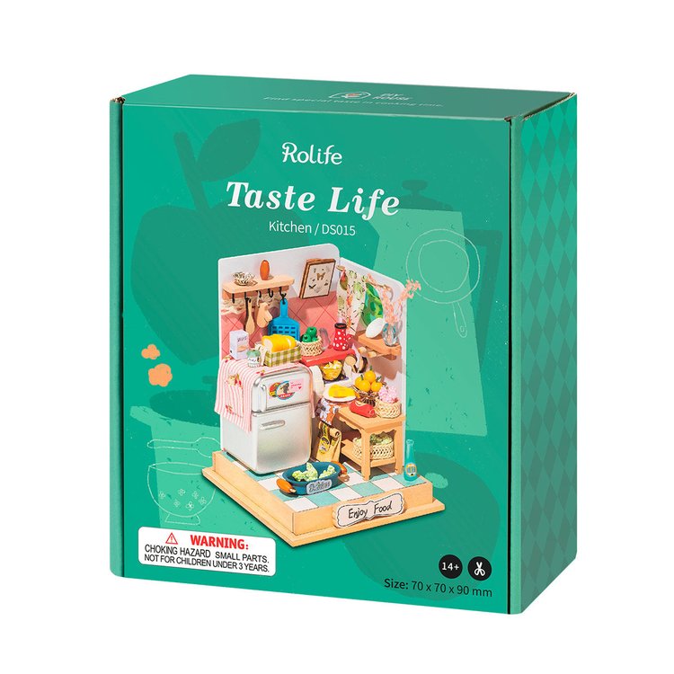 Rolife TASTE LIFE (KITCHEN) DIY Miniature House DS015