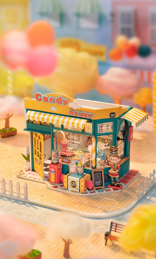 Rolife Rainbow Candy House DIY Miniature House DG158