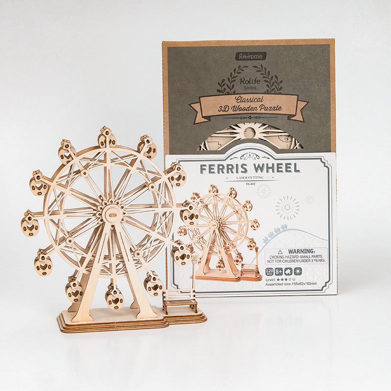 Rolife Ferris Wheel 3D Wooden Puzzle TG401