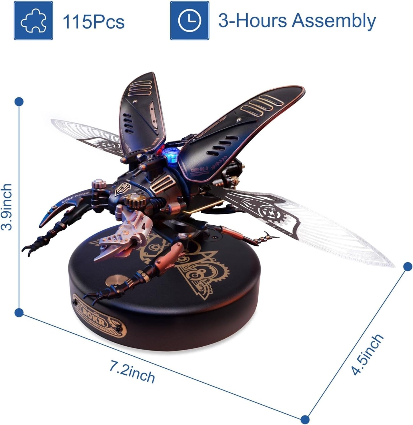 ROKR Storm Beetle Model DIY 3D Puzzle MI03