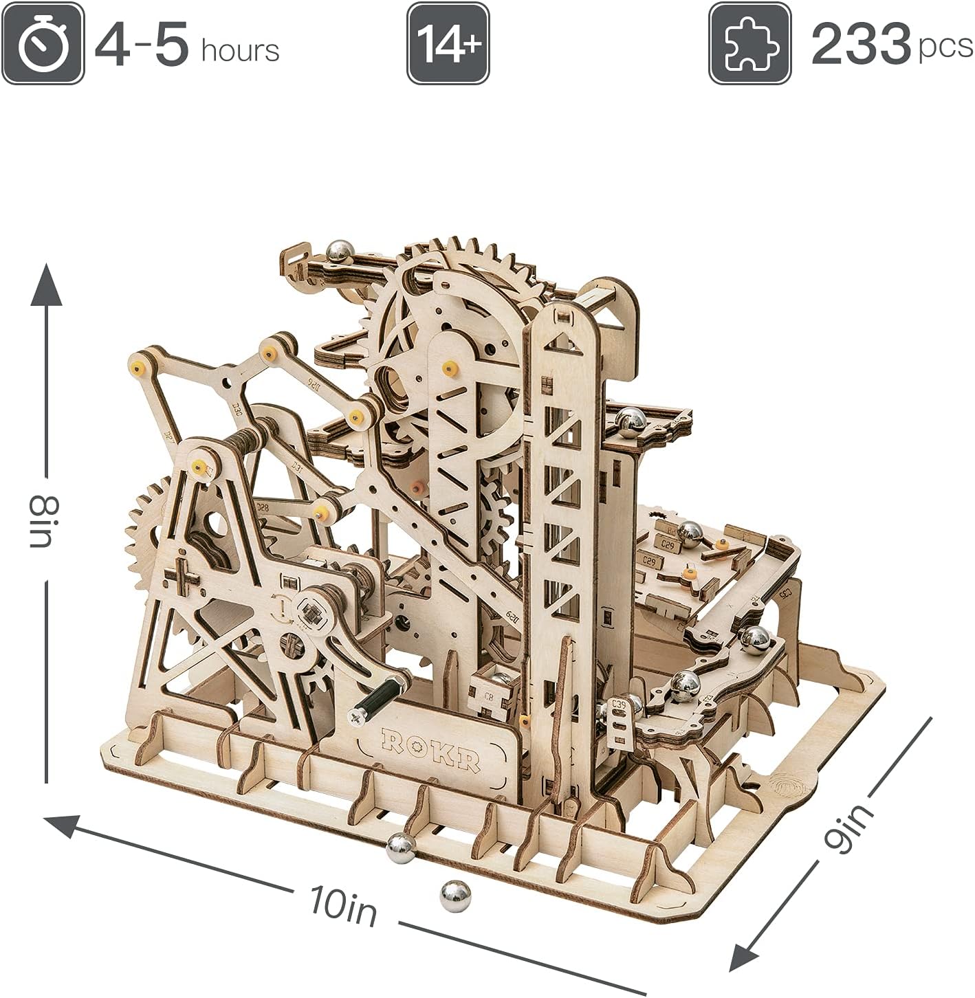 ROKR Marble Climber Fortress Marble Run LG504