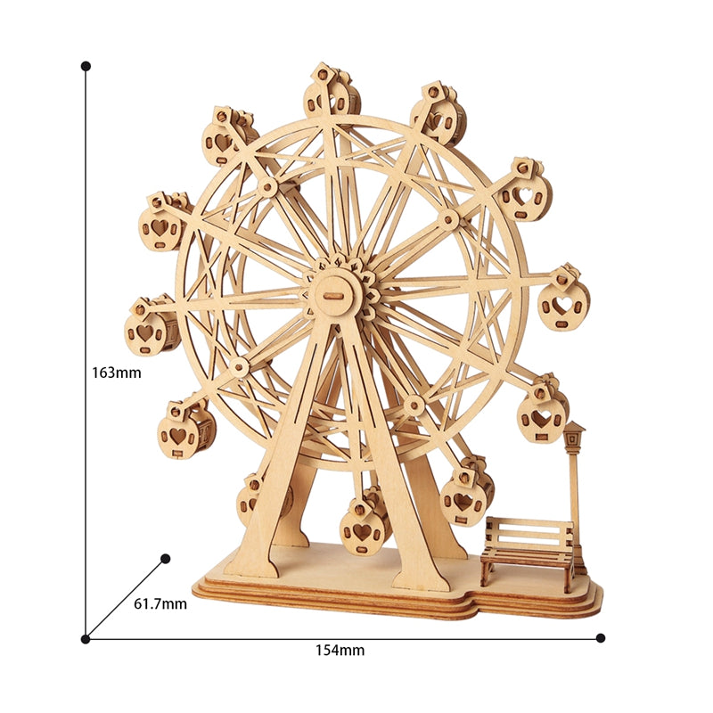 Rolife Ferris Wheel 3D Wooden Puzzle TG401