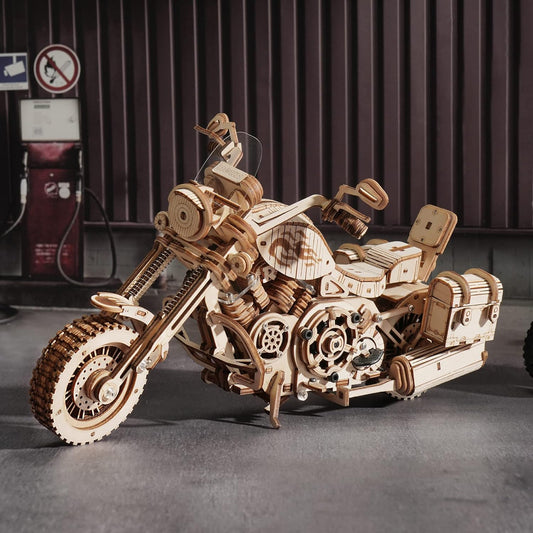 ROKR Cruiser Motorcycle LK504 3D Wooden Puzzle