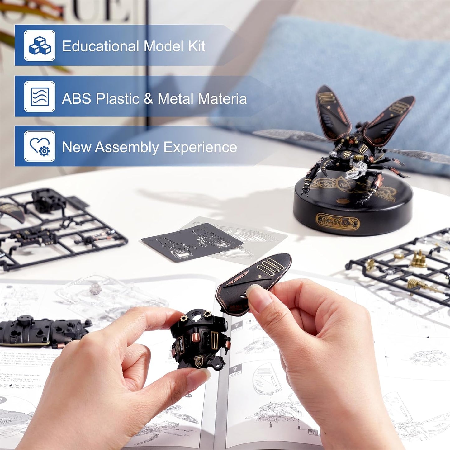 ROKR Storm Beetle Model DIY 3D Puzzle MI03