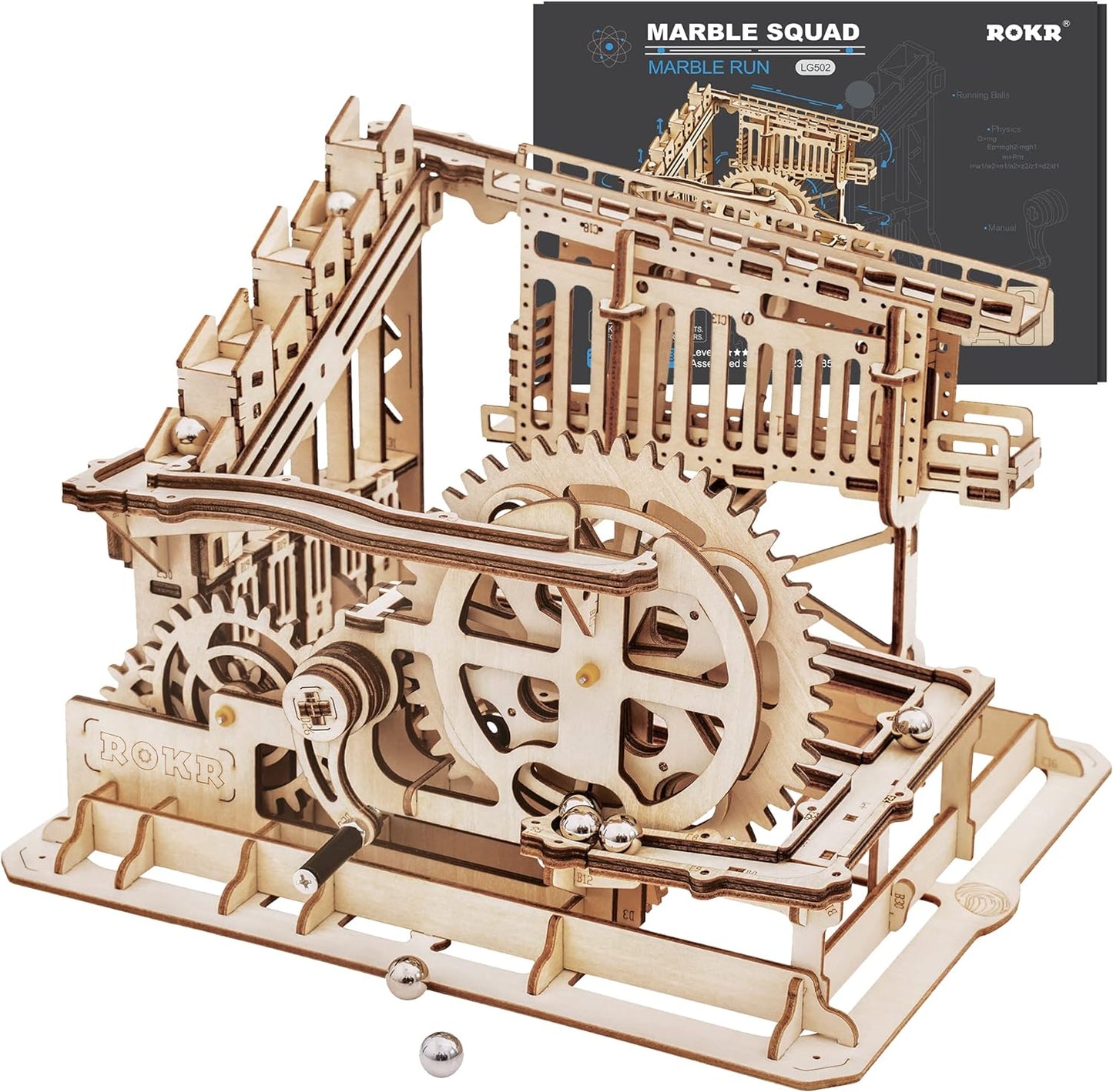 ROKR Marble Squad Trapdoors Marble Run LG502