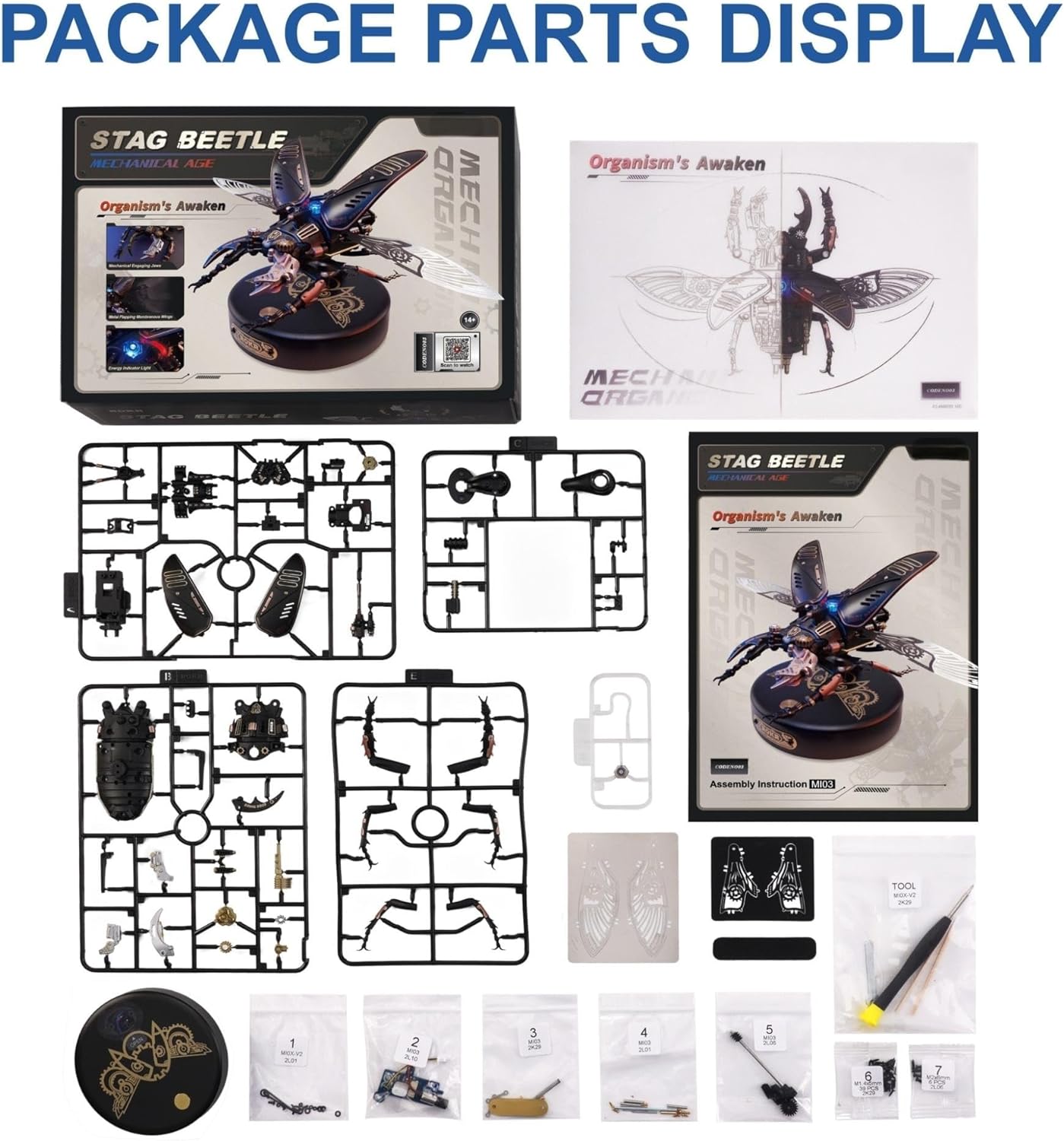 ROKR Storm Beetle Model DIY 3D Puzzle MI03