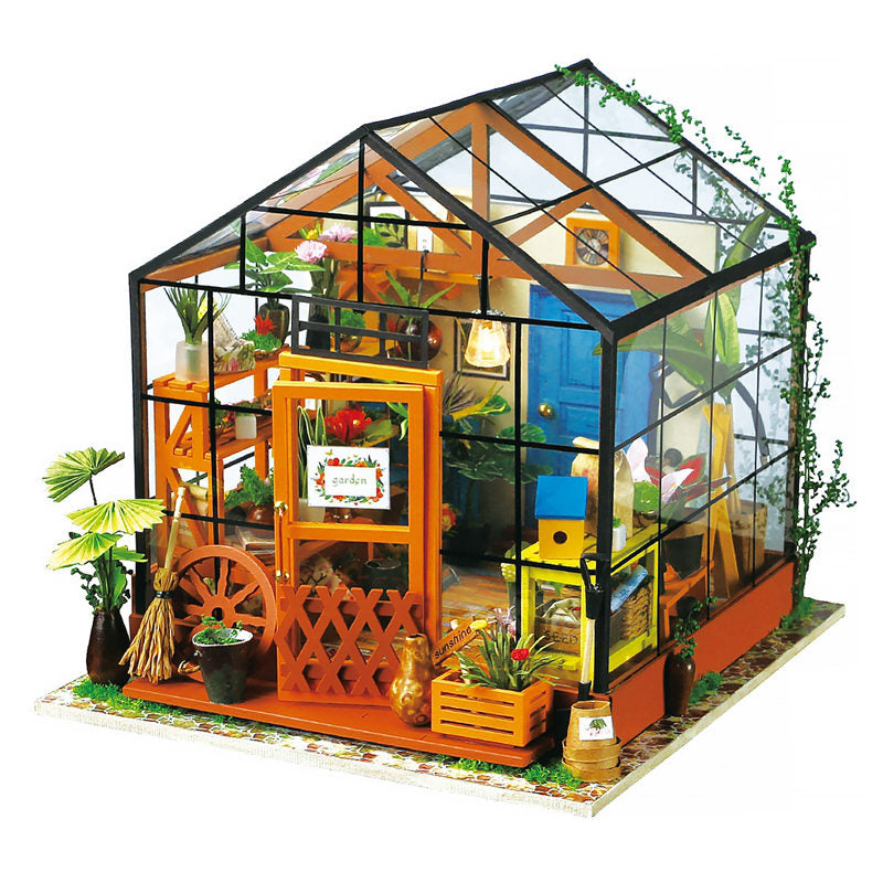 Rolife Cathy's Flower House DIY Miniature House DG104 DI miniature house kits.