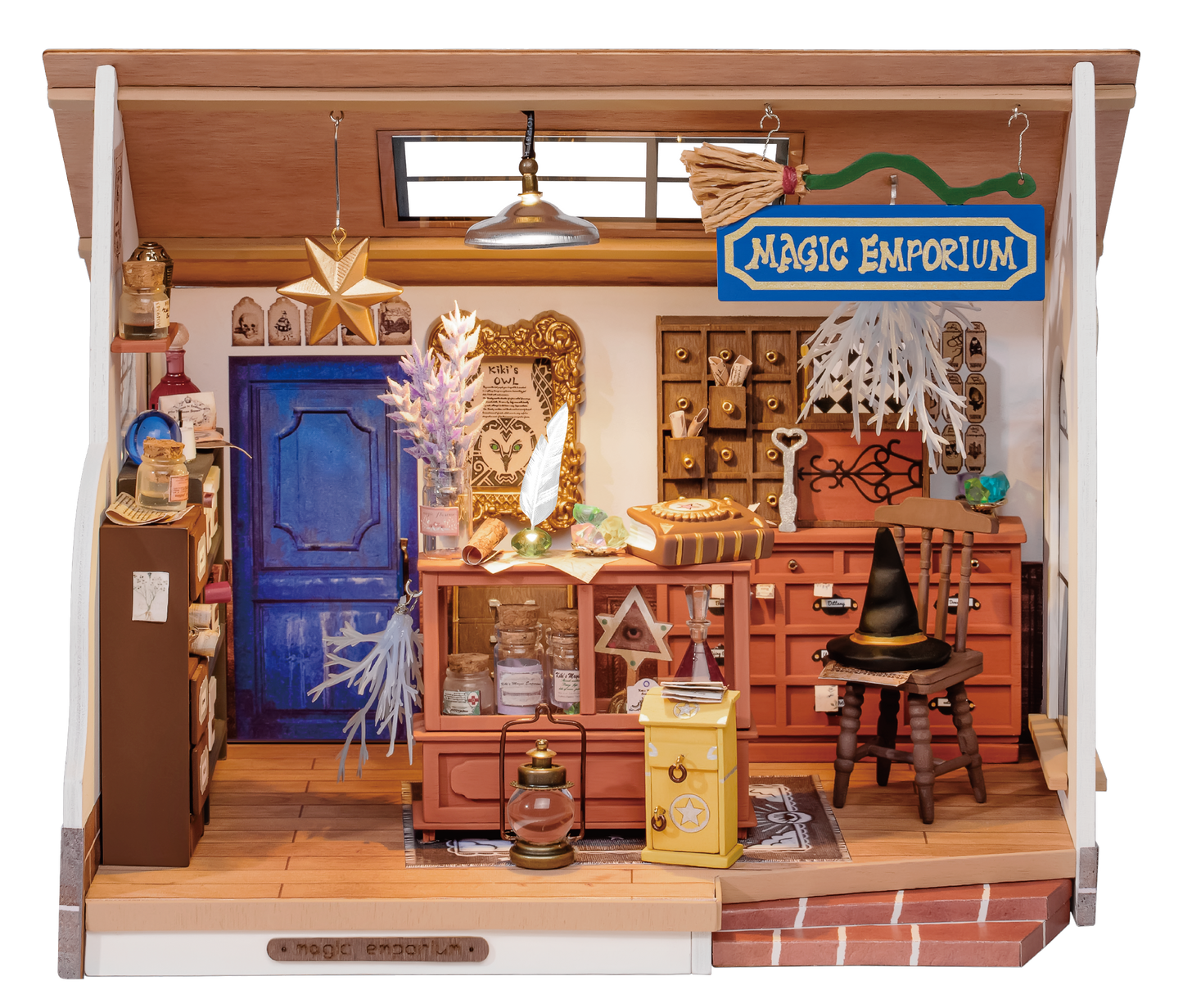 Rolife Kiki's Magic Emporium DIY Miniature House Kit DG155