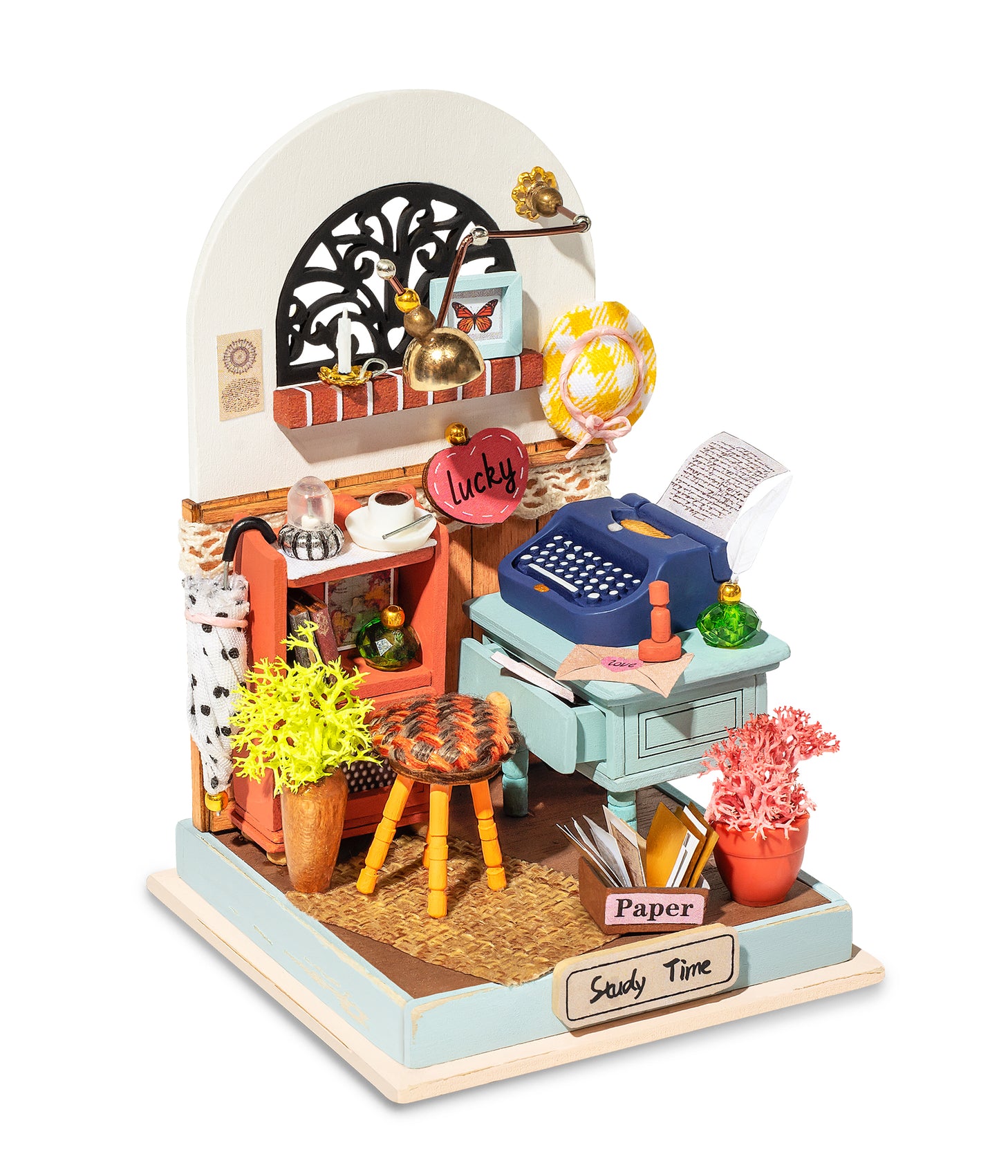 Rolife RECORD MOOD STUDY DIY Miniature House DS017