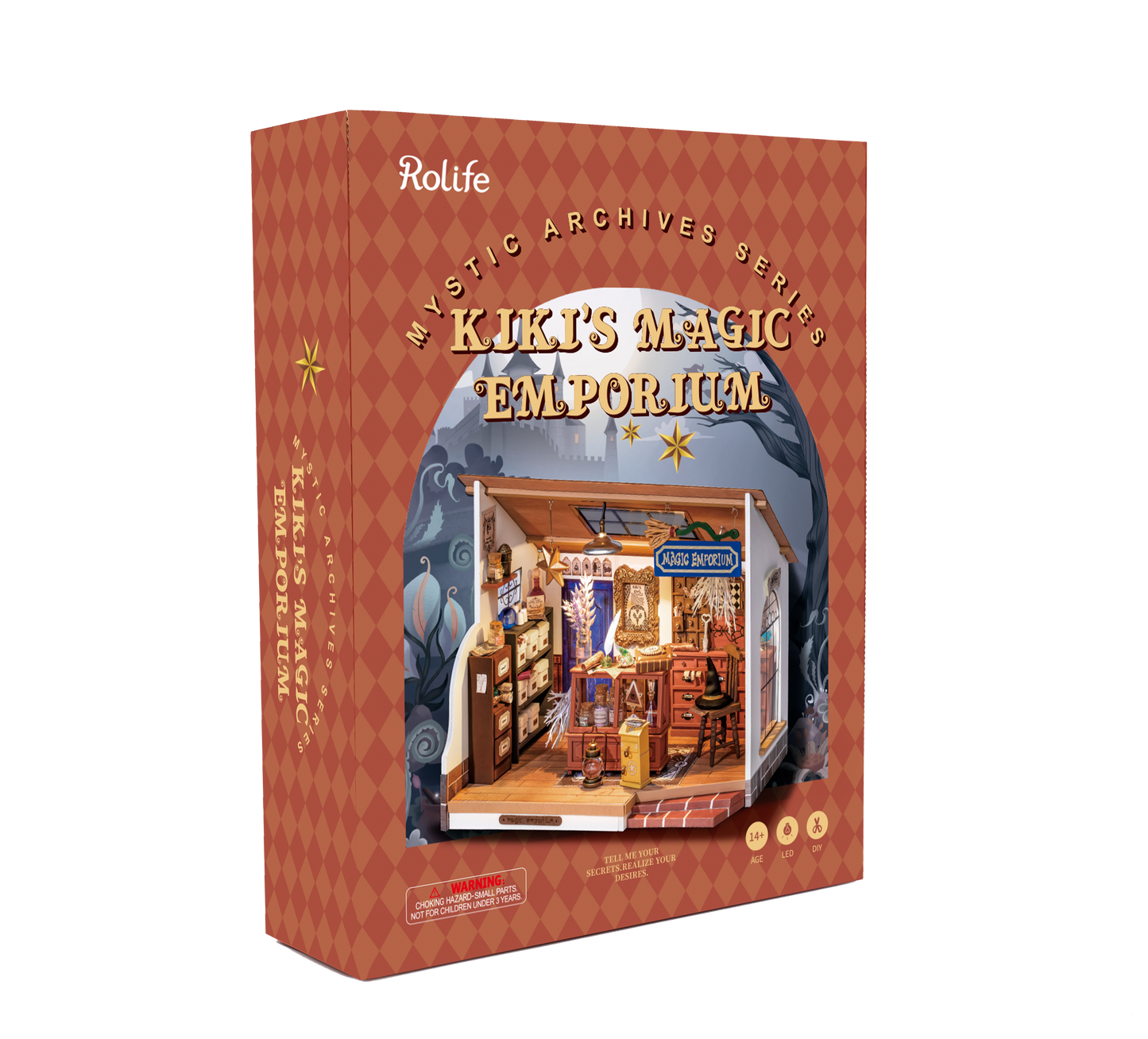 Rolife Kiki's Magic Emporium DIY Miniature House Kit DG155