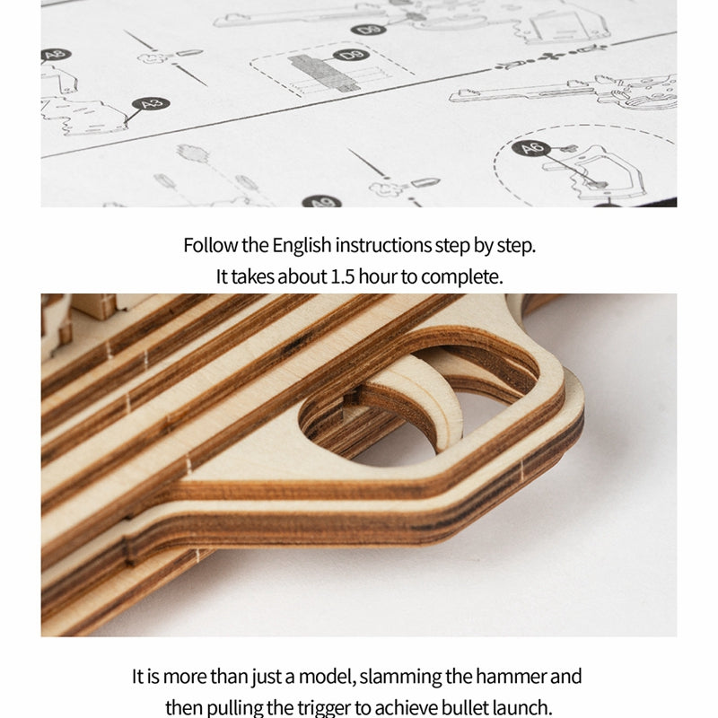 ROKR Corsac M60 3D Wooden Puzzle LQ401