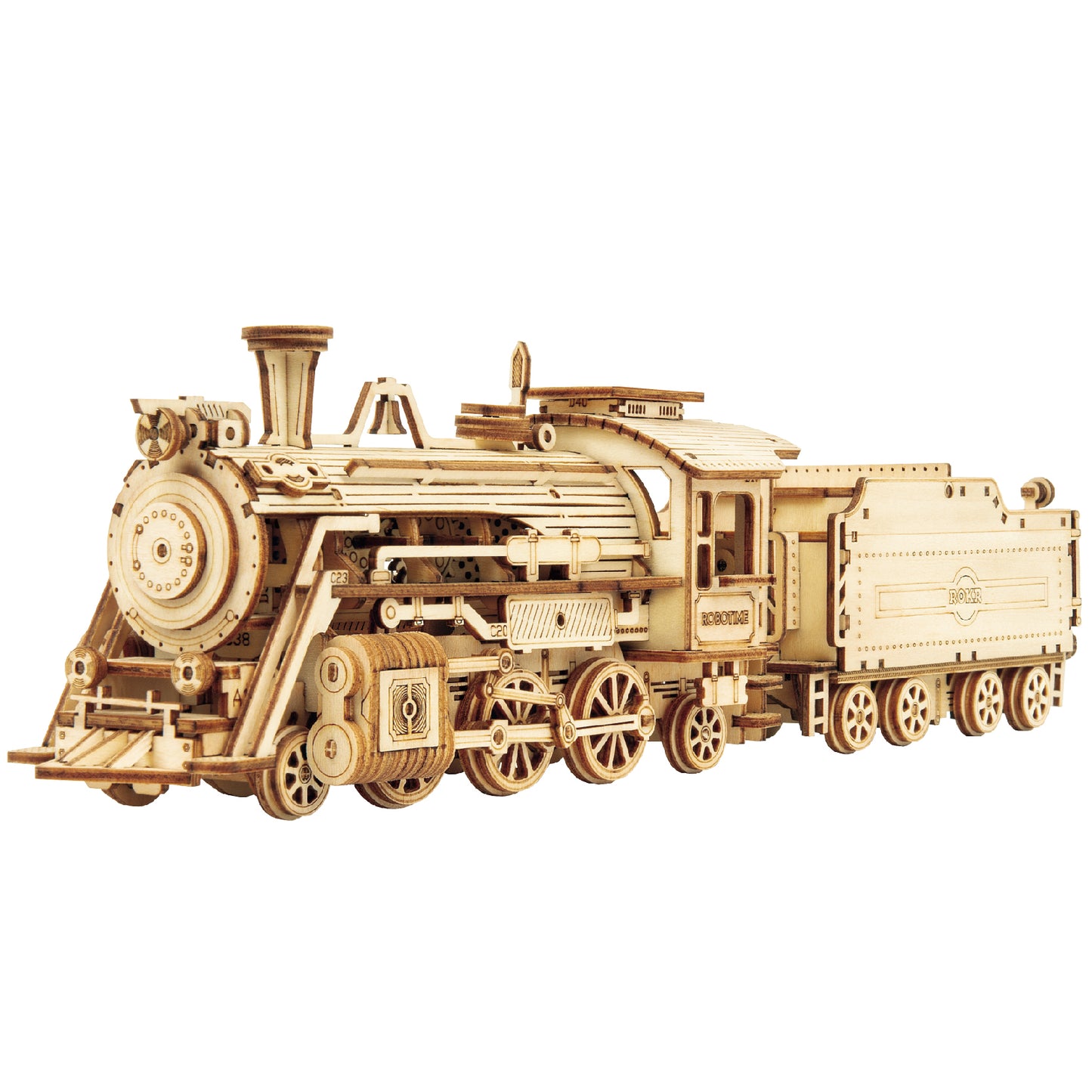 ROKR Prime Steam Express Train 3D Wooden Puzzle MC501