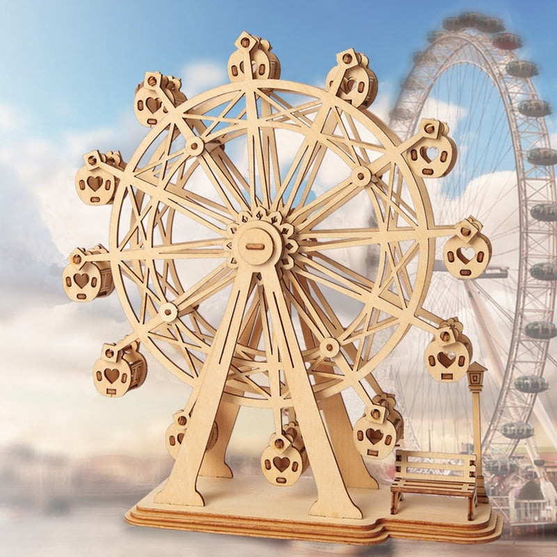 Rolife Ferris Wheel 3D Wooden Puzzle TG401