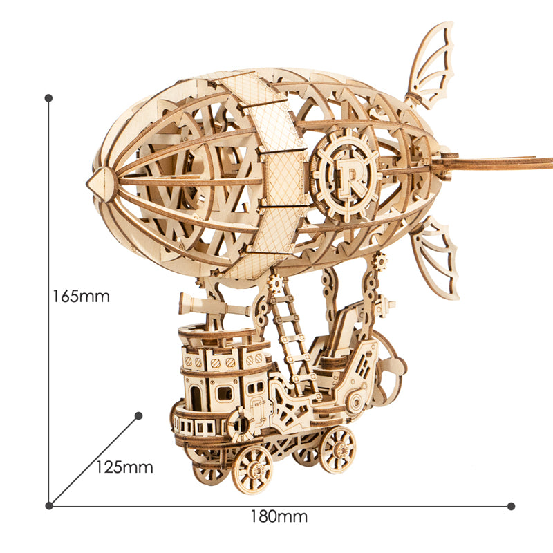 Rolife Airship Model 3D Wooden Puzzle TG407