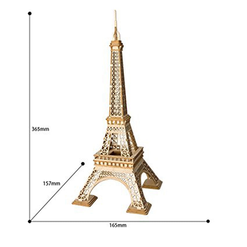 Rolife Eiffel Tower Model 3D Wooden Puzzle TG501