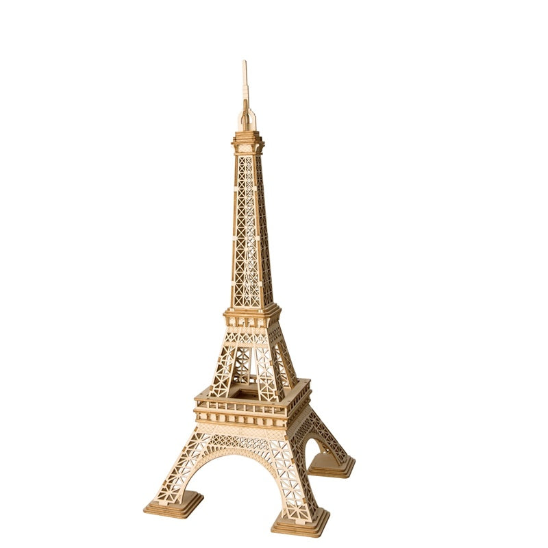 Rolife Eiffel Tower Model 3D Wooden Puzzle TG501