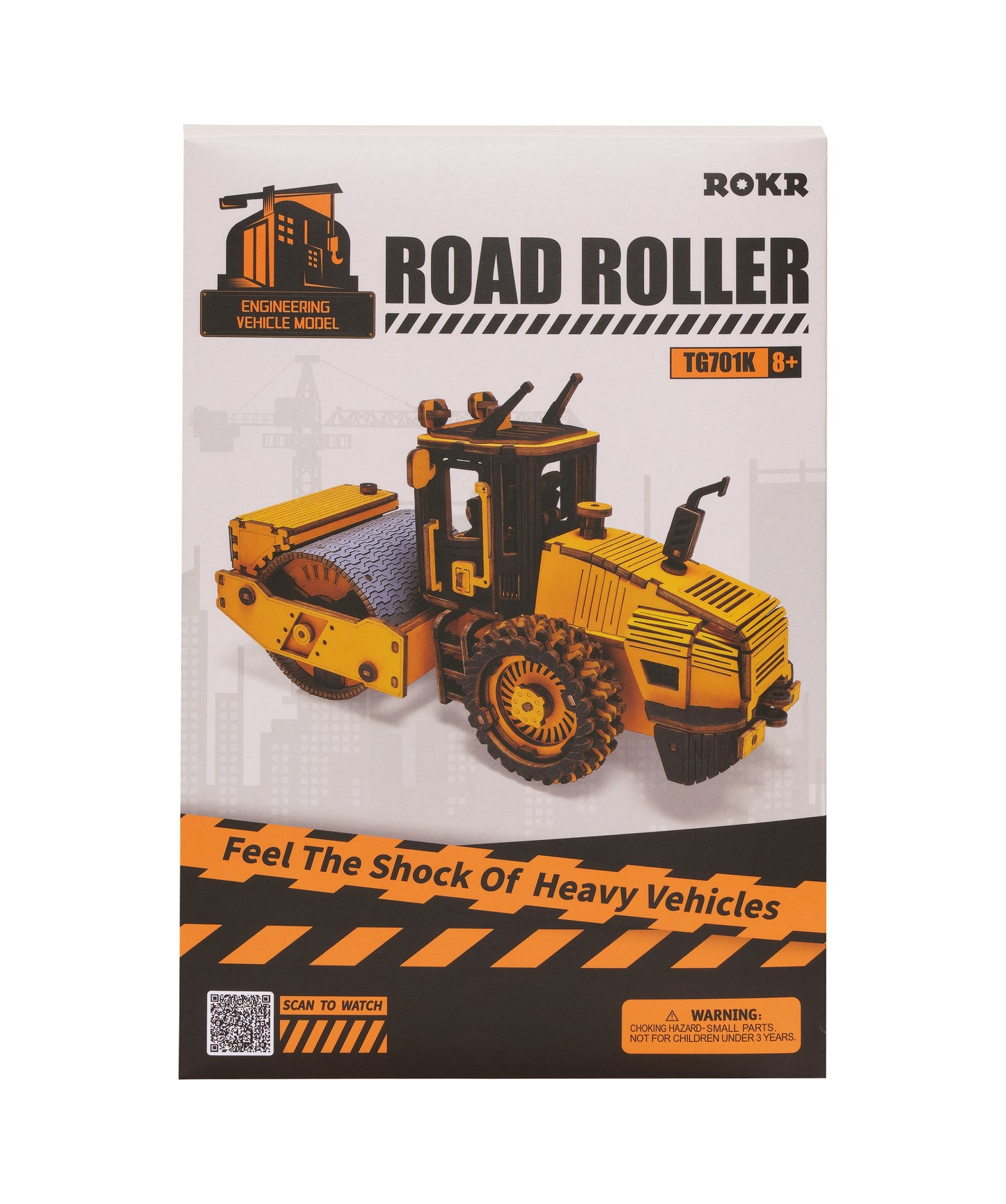 ROKR Dump Truck Engineering Vehicle 3D Wooden Puzzle TG603K