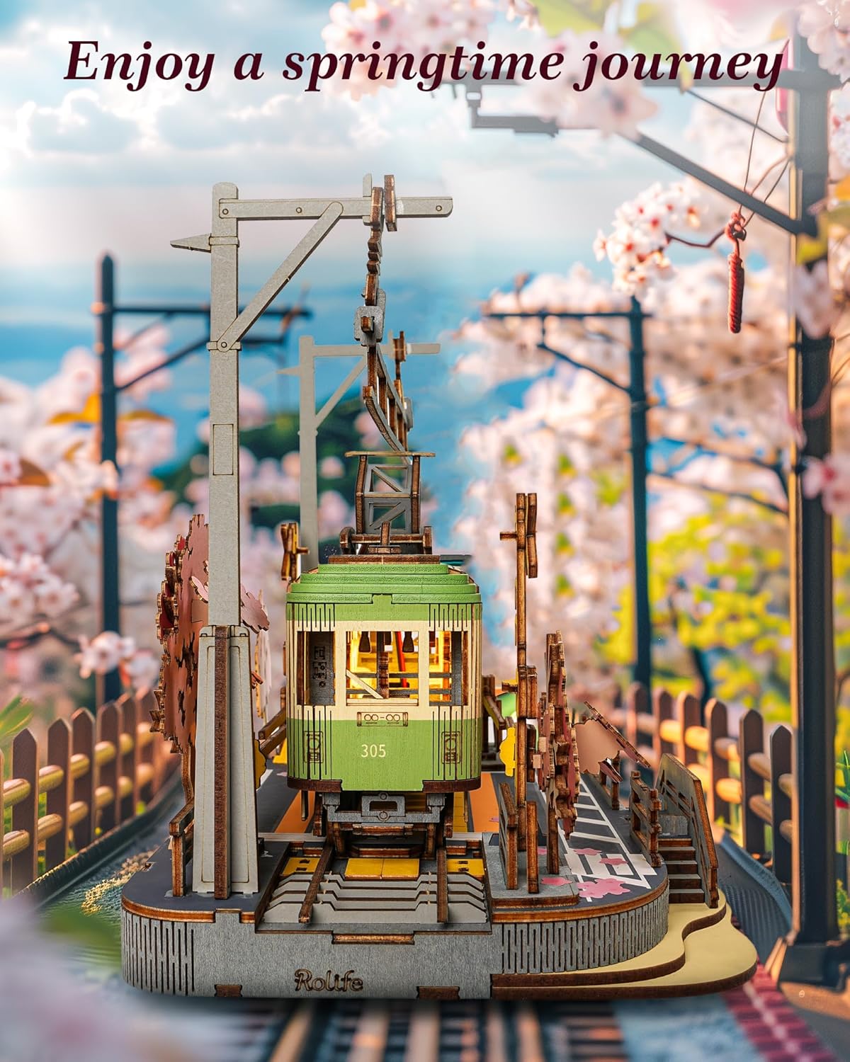 Rolife Sakura Journey 3D Wooden Puzzle TGS02