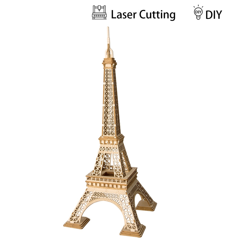 Rolife Eiffel Tower Model 3D Wooden Puzzle TG501